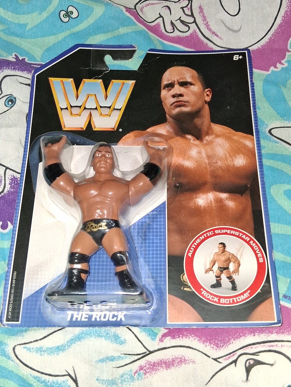 New 2017 WWE The Rock Action Figure Authentic Superstar Wrestling